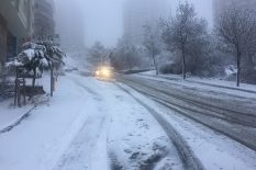 Başkent’te kar yağışı havanın aydınlanmasıyla etkisini arttırdı